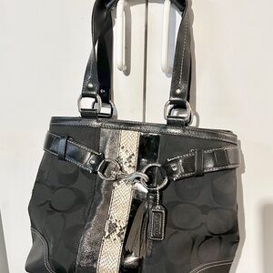 Coach Vintage Classic Monogram Handbag